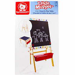 2 IN 1 EASEL PLAY TABLE