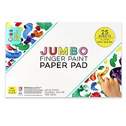JR JUMBO FINGER PAINT PAPER PAD