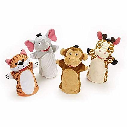 HAND PUPPETS ZOO FRIENDS