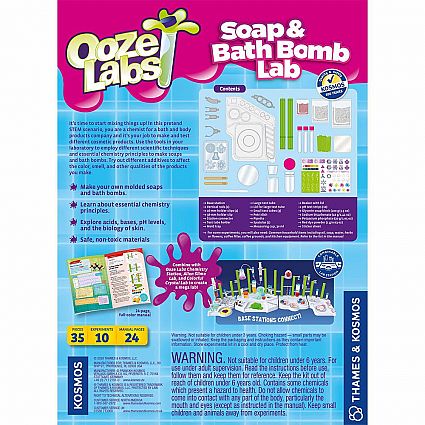 OOZE LABS SOAP AND BATH BOMB LAB
