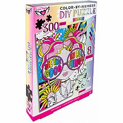 COLOR BY NUMBER DIY PUZZLE