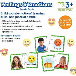 FEELING AND EMOTIONS PUZZLE CARDS