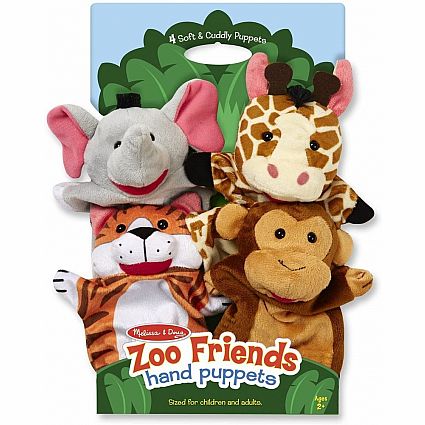 HAND PUPPETS ZOO FRIENDS
