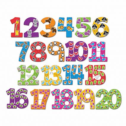 PUZZLE CARDS NUMBERS 