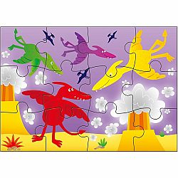 4 PUZZLE IN A BOX - DINOSAUR
