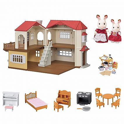 CALICO RED ROOF COUNTRY HOME GIFT SET  