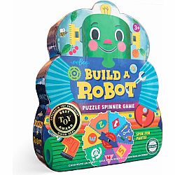 BUILD A ROBOT SHAPED SPINNER GAME