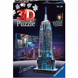3D EMPIRE STATE BUILDING NIGHT PUZZLE