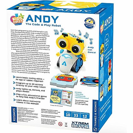 ANDY THE CODE AND PLAY ROBOT 