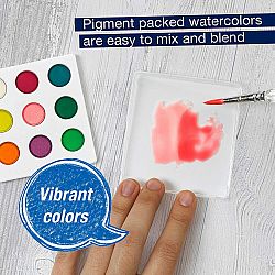 WATERCOLOR SUCCULENTS PAINT BY NUMBER