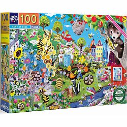100 PC FLOOR PUZZLE LOVE OF BEES