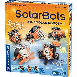 SOLAR BOTS 8 IN 1 SOLAR ROBOT KIT