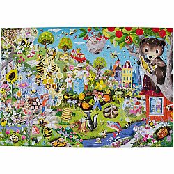 100 PC FLOOR PUZZLE LOVE OF BEES