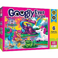 48 PC PUZZLE FANTASY FRIENDS GOOGLY EYES