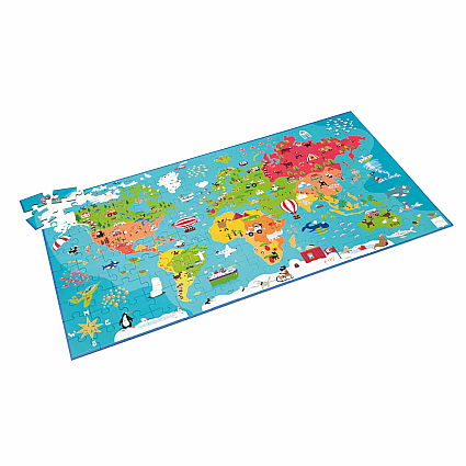 150 PC PUZZLE WORLD MAP